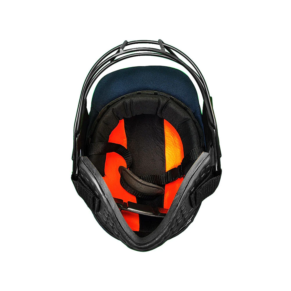 DS Beyond Fear 1.0 Cricket Helmet Navy - Image 4