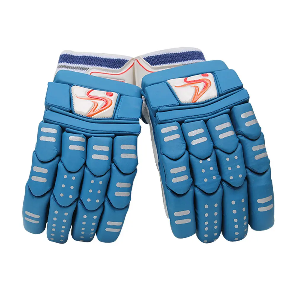 DS Blue Cricket Pads & Gloves Set - Image 7