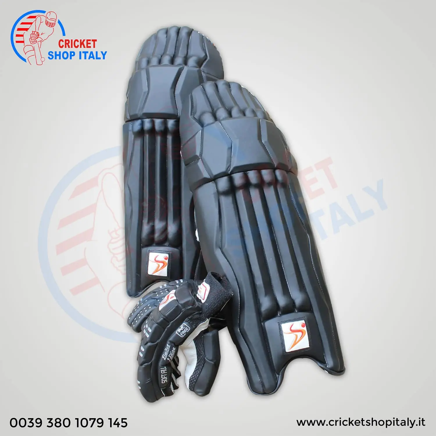 DS 1.0 Cricket Batting Set Black Adult - Image 3