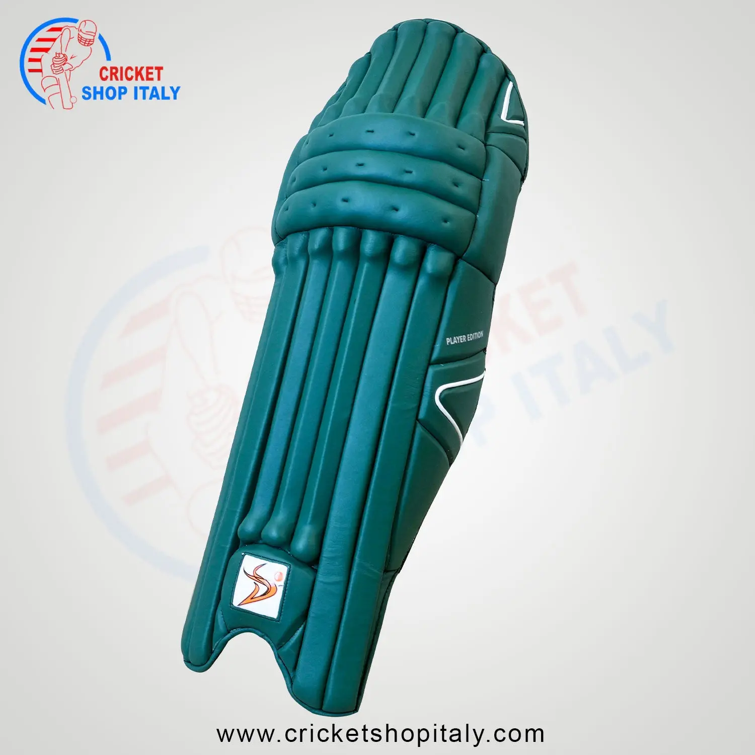 DS Green Cricket Batting Pads Adult - Image 9