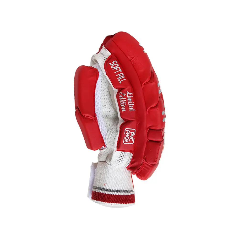DS Red Cricket Pads & Gloves Set - Image 7