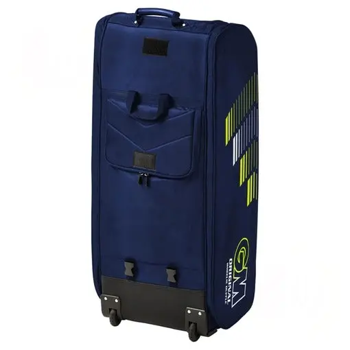 Gunn & Moore Original Wheelie Duffle Bag Navy - Image 3