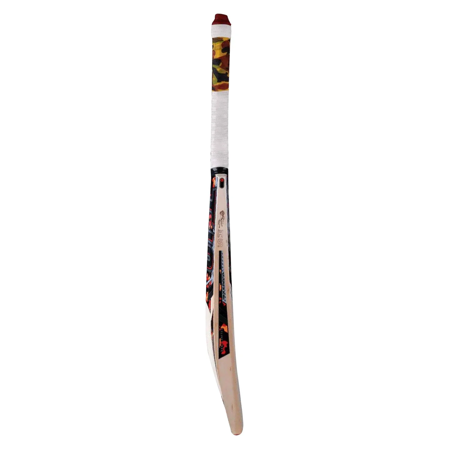 HS 5 star Camo edition English Willow Cricket Bat - Image 3