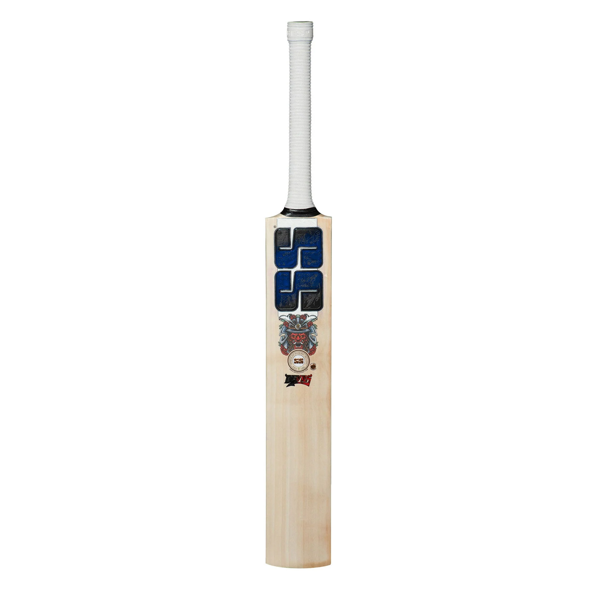 SS Devils Blue English Willow Cricket Bat -SH - Image 4